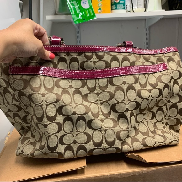 Large coach shoulder bag - Picture 5 of 5